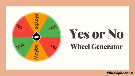 yes or no wheel|random yes no maybe generator.